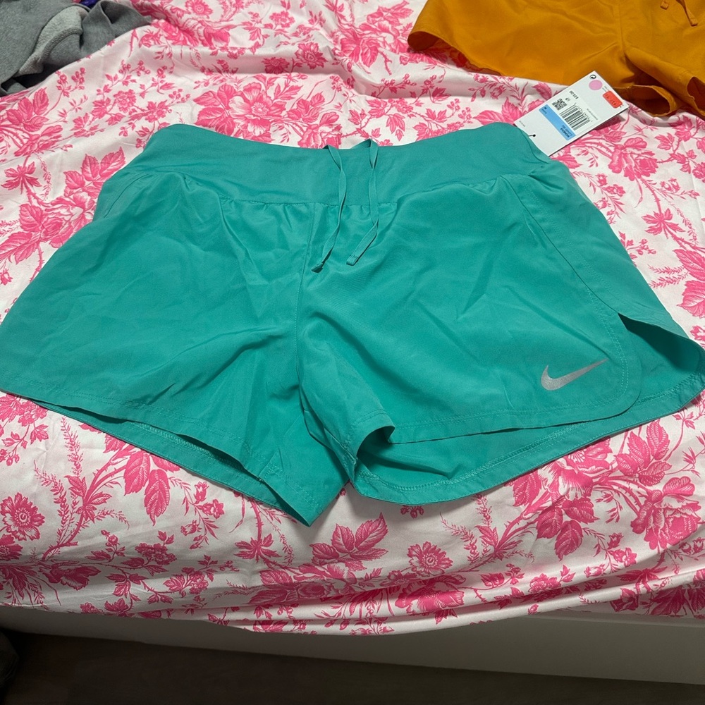 brand new teal nike shorts :)